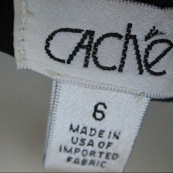 Cache Black Extra Wide Flare Leg Pants - Picture 7 of 7